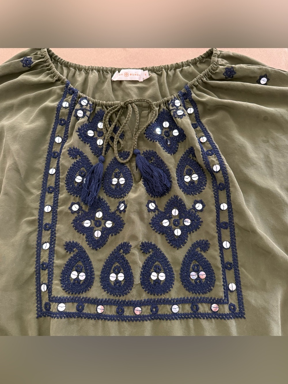 Tory Burch Camille Top - Picture 7 of 9
